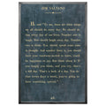 Jim Valvano Art Print - Grey Wood