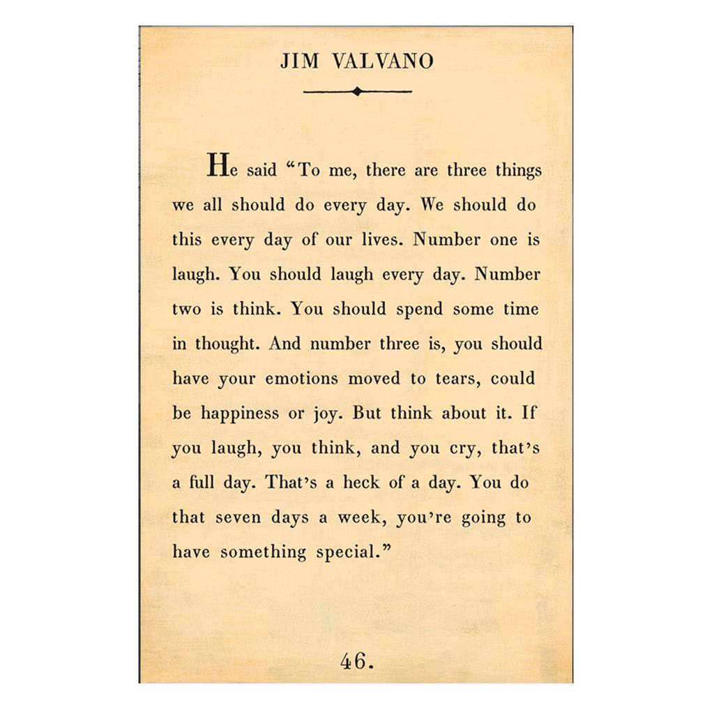 Jim Valvano Art Print - Gallery Wrap