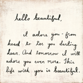 Letter #3 Art Print