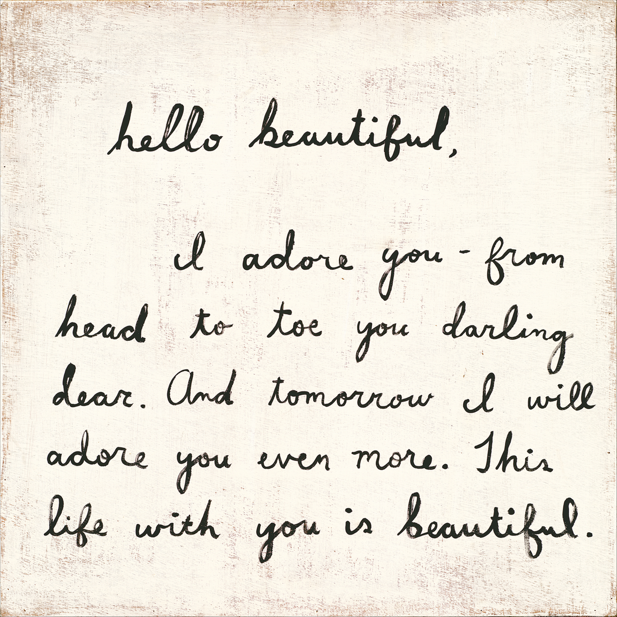 Letter #3 Art Print