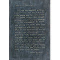 Letter for Sophie Art Print in Charcoal