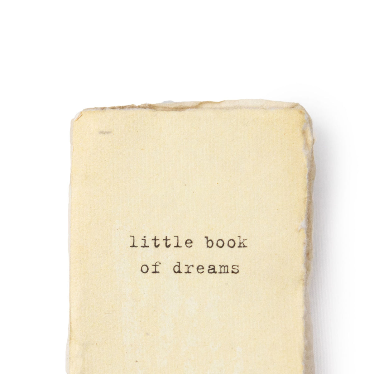 ***Little Book Of Dreams Mini Deckled Edge Notebook