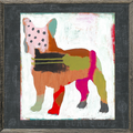 Mae Mae Art Print - Grey Wood