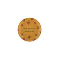 Amis Pour La Vie (Friends For Life) Round Decoupage Plate - 4in