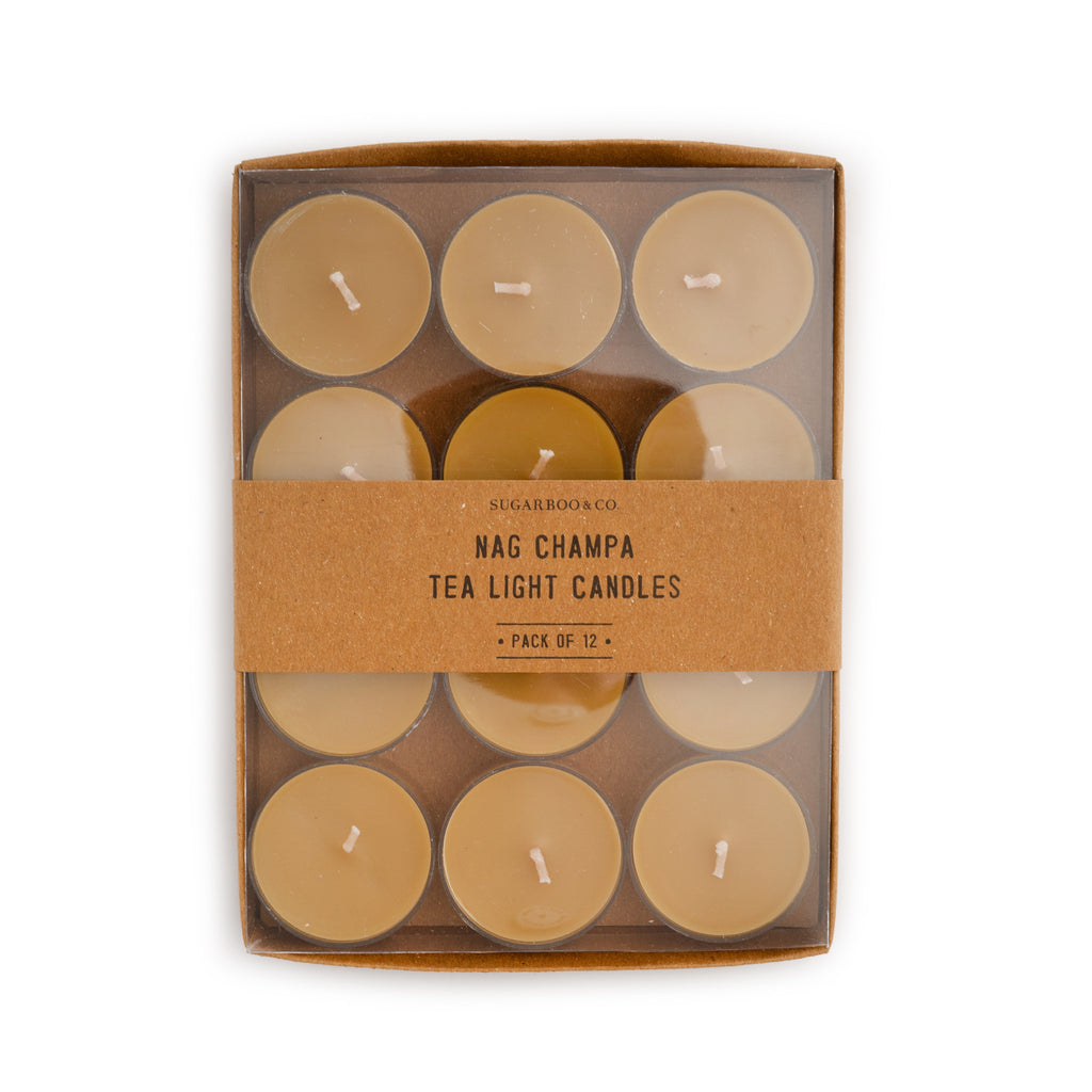 Nag Champa Tea Lights Set of 12