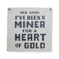 ***Neil Said Hand Painted Wall Tarp 25x25