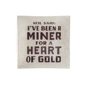 ***Neil Said Square Decoupage Plate 6x6