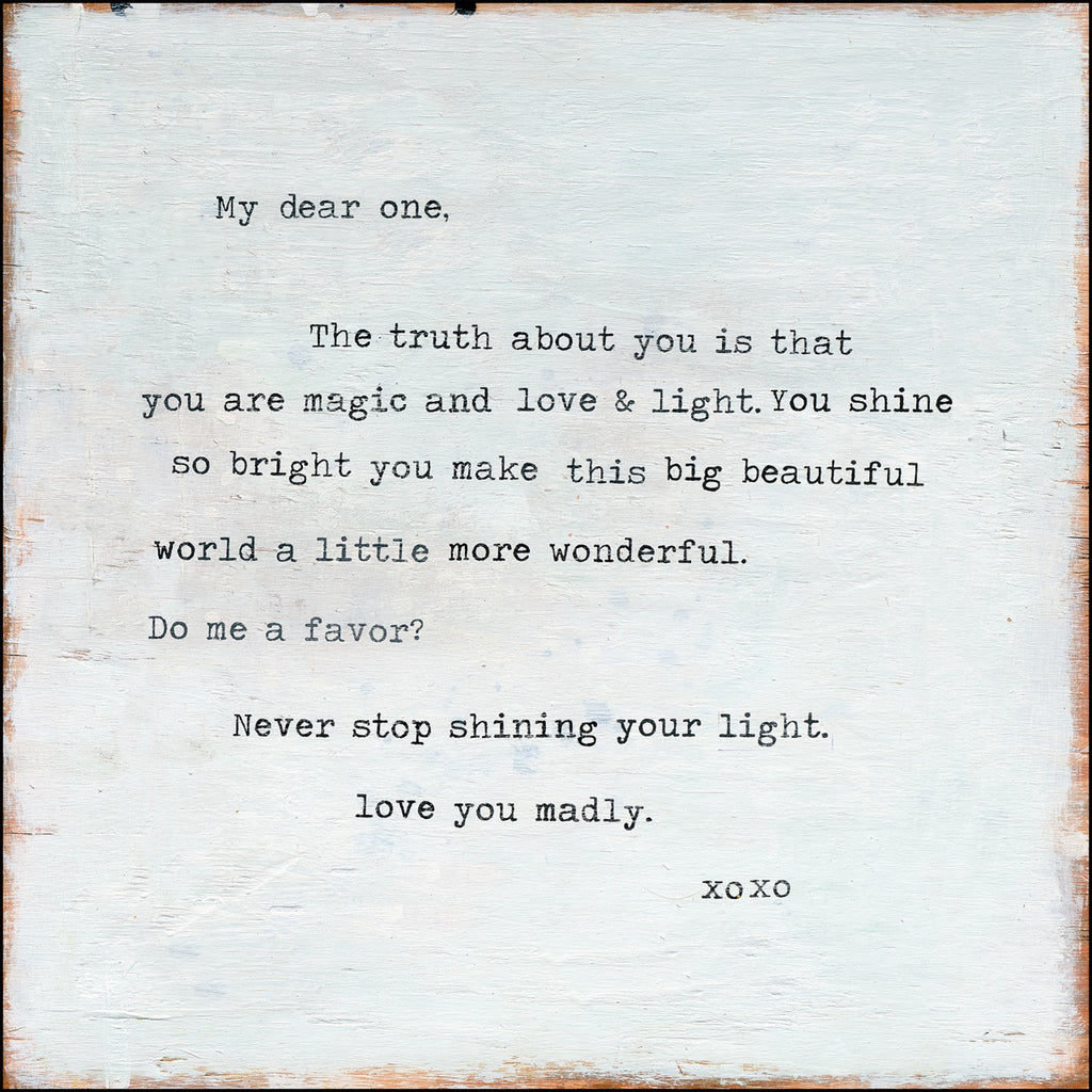 Never Stop Shining Art Print