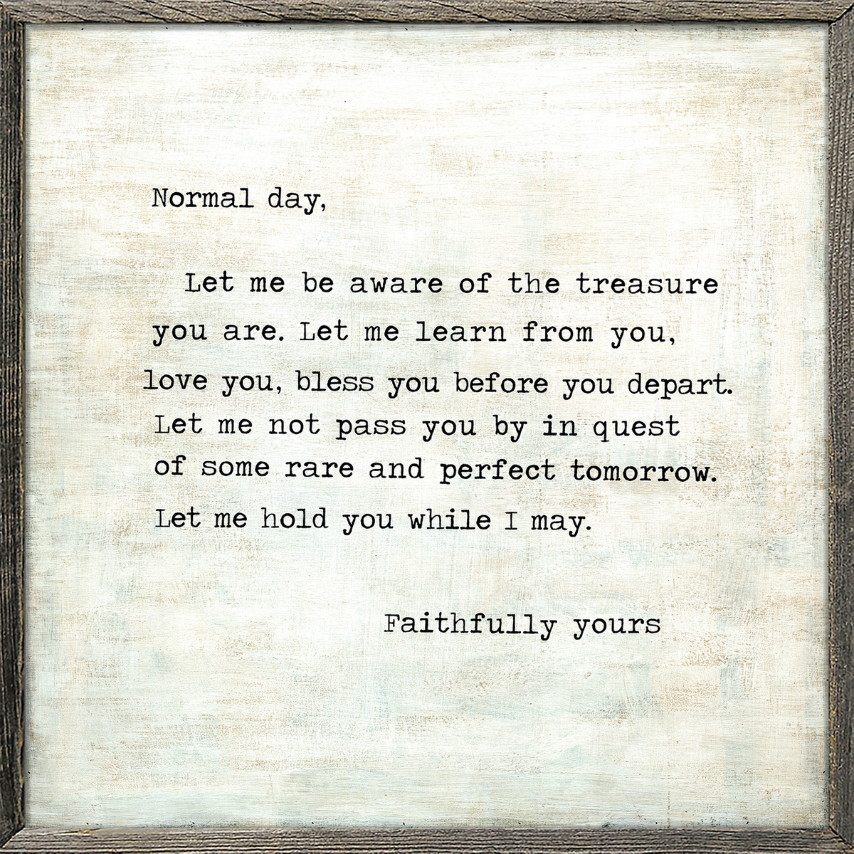 Normal Day Art Print
