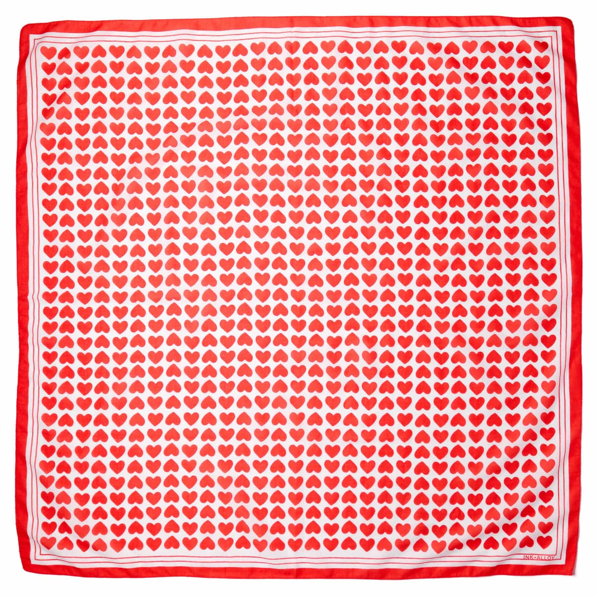 Olivia Heart Print Scarf