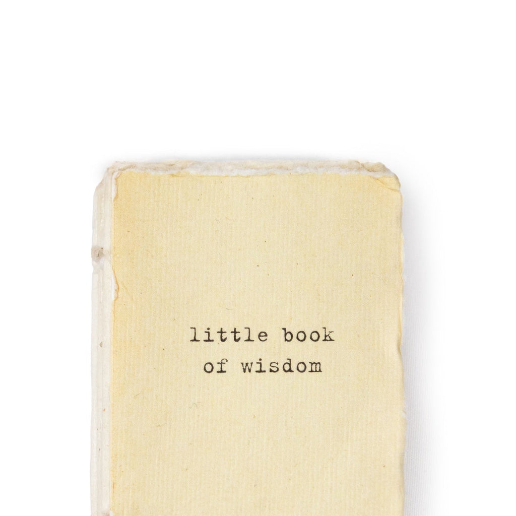 ***Little Book Of Wisdom Mini Deckled Edge Notebook