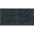 Playlist Art Print in Black