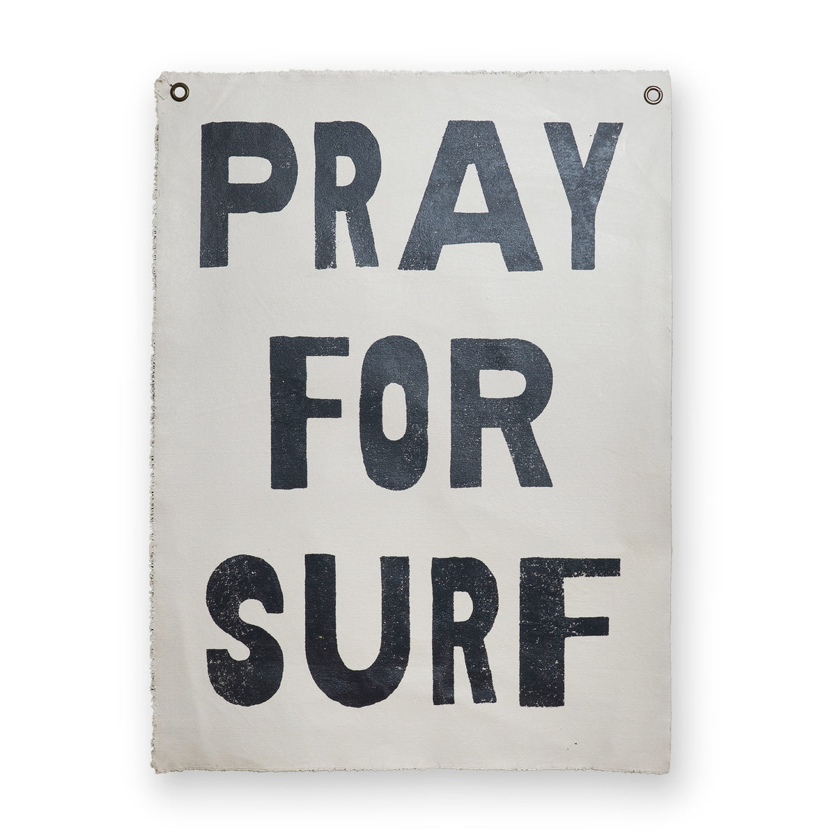 Pray For Surf Hand Painted Wall Tarp - 25x37