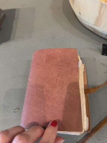 Mini Wrap Leather Journal 1st Edition - Evergreen