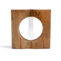 Recycled Pine Wood Planter Vase - 8"x8"x2"