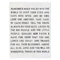 Remember When Handmade Paper Print - 12x16