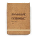 ***Do You Know What You Are Signature Leather Journal - Maple