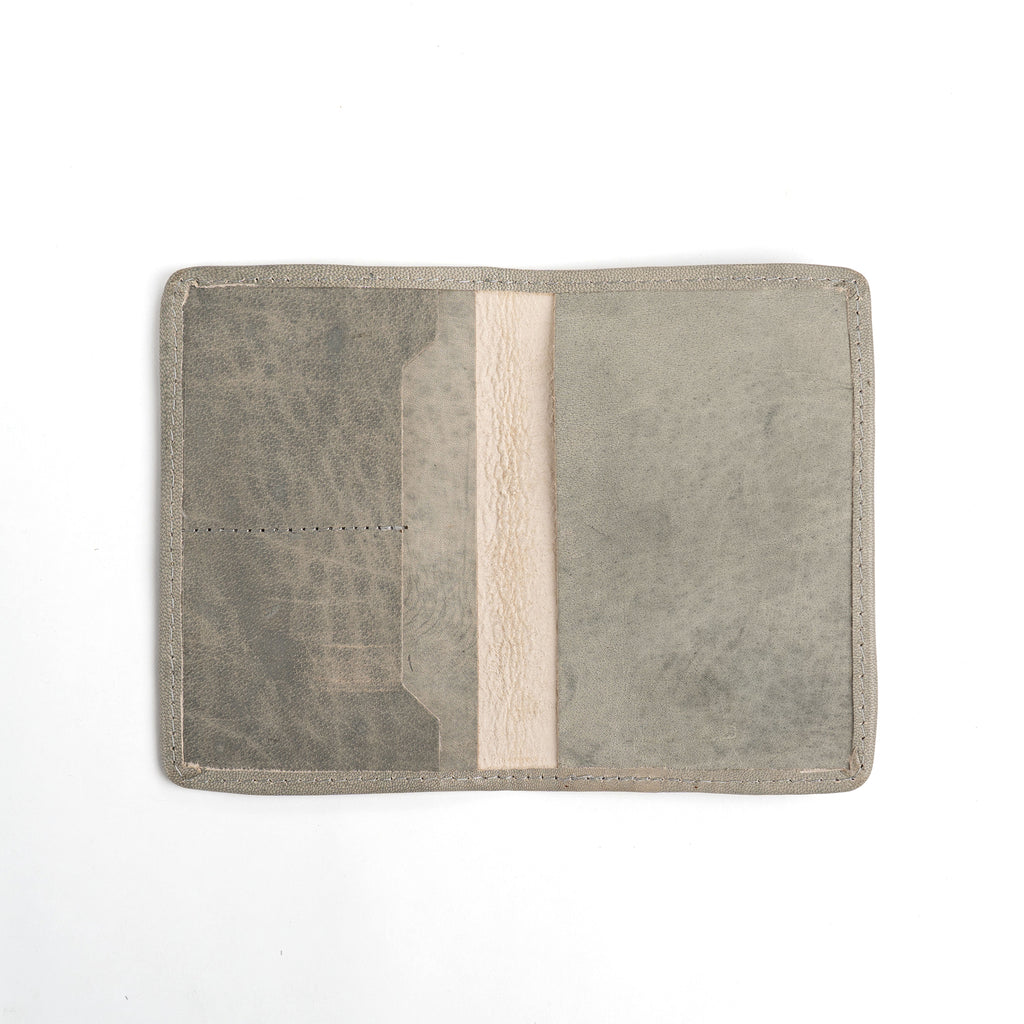 This Place Where You Are Leather Passport Cover - Stone