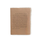 She Was Beautiful Large Deckled Edge Notebook - Clay