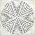 Darling, Here's A Short List Art Print in Black Font