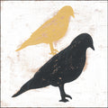 Stacked Birds Art Print