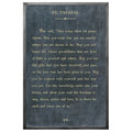 St. Therese Art Print - Grey Wood