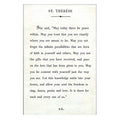 St Therese Art Print - Book Collection