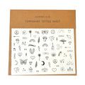 Symbols Temporary Tattoos - 6x8
