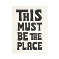 This Must Be The Place Handmade Paper Print - 12x16