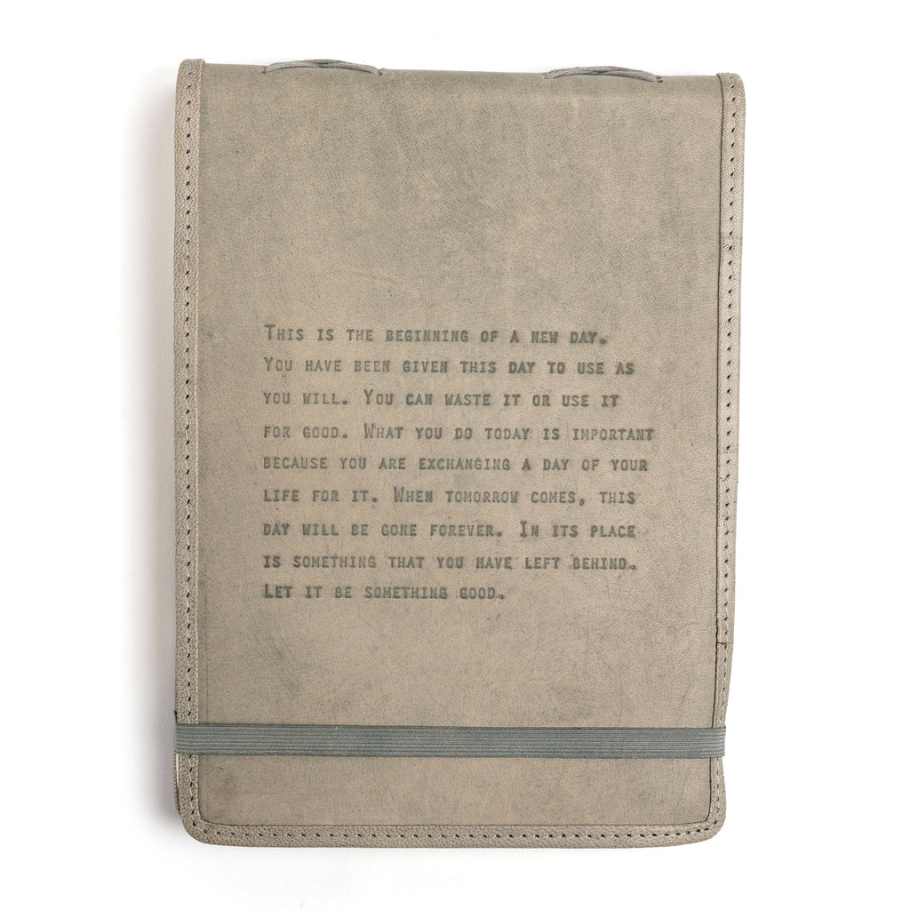 Signature Leather Journals - Stone