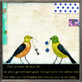 This Is What We Will Do Art Print - Grey Wood