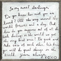 To My Sweet Darlings Art Print - Grey Wood