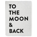 ***To The Moon & Back Handmade Paper Print - 12x16