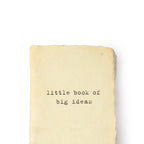 ***Little Book Of Big Ideas Mini Deckled Edge Notebook