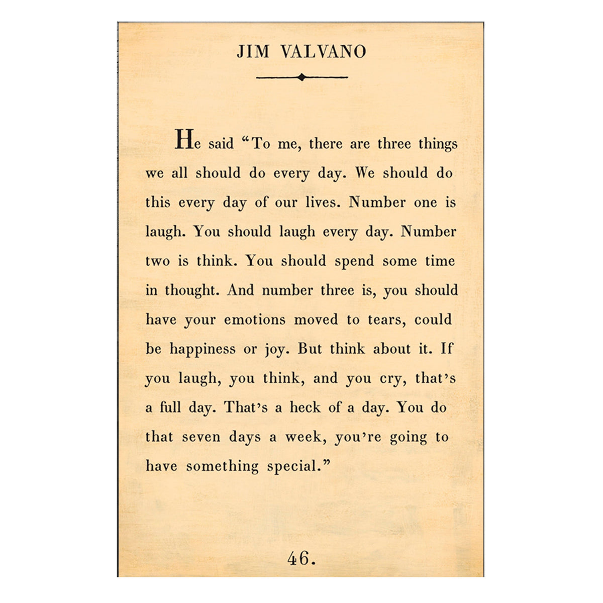 Jim Valvano Art Print - Quick Ship