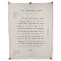 The Velveteen Rabbit Canvas Wall Tarp - 46x57