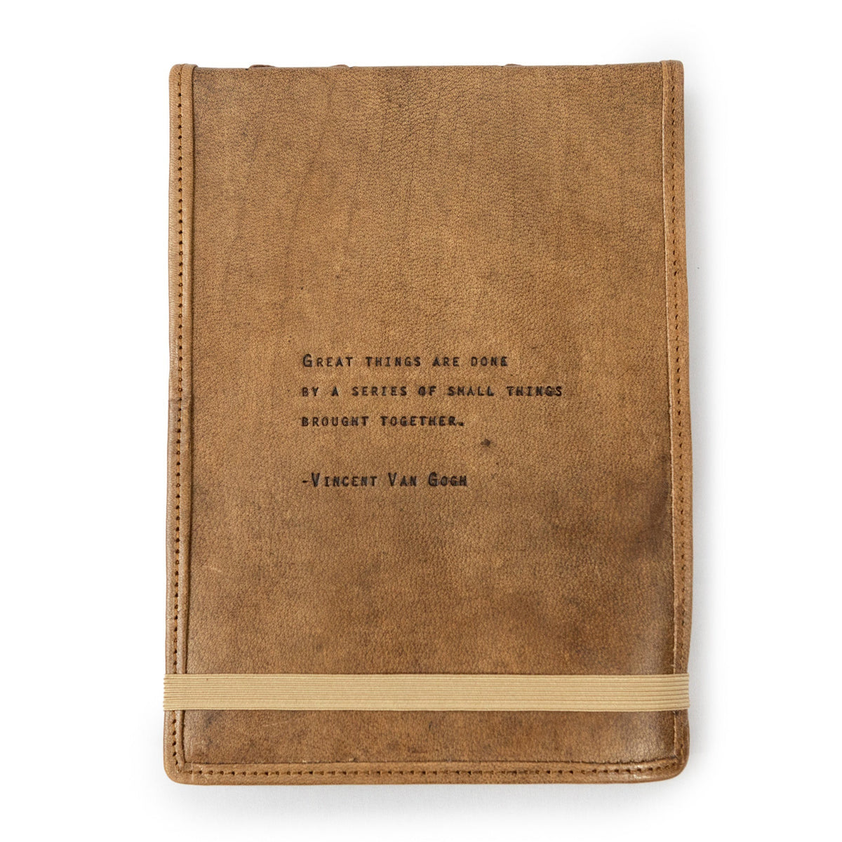 Great Things Signature Leather Journal - Maple