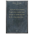 Winnie the Pooh Art Print - Grey Wood