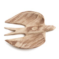 Large Hand Carved Wooden Bird