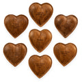 Wood Heart Trinket Tray