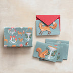 Diecut Christmas Cards with Envelopes - Boxed Set of 6