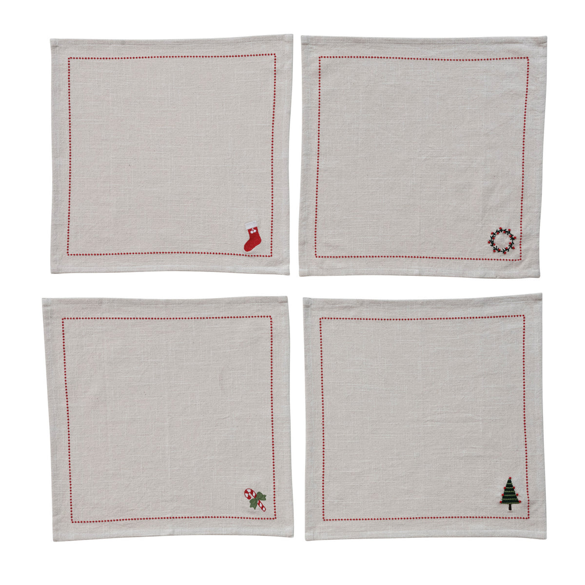Holiday Cotton Napkins