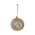 Mercury Glass Diorama Ornament