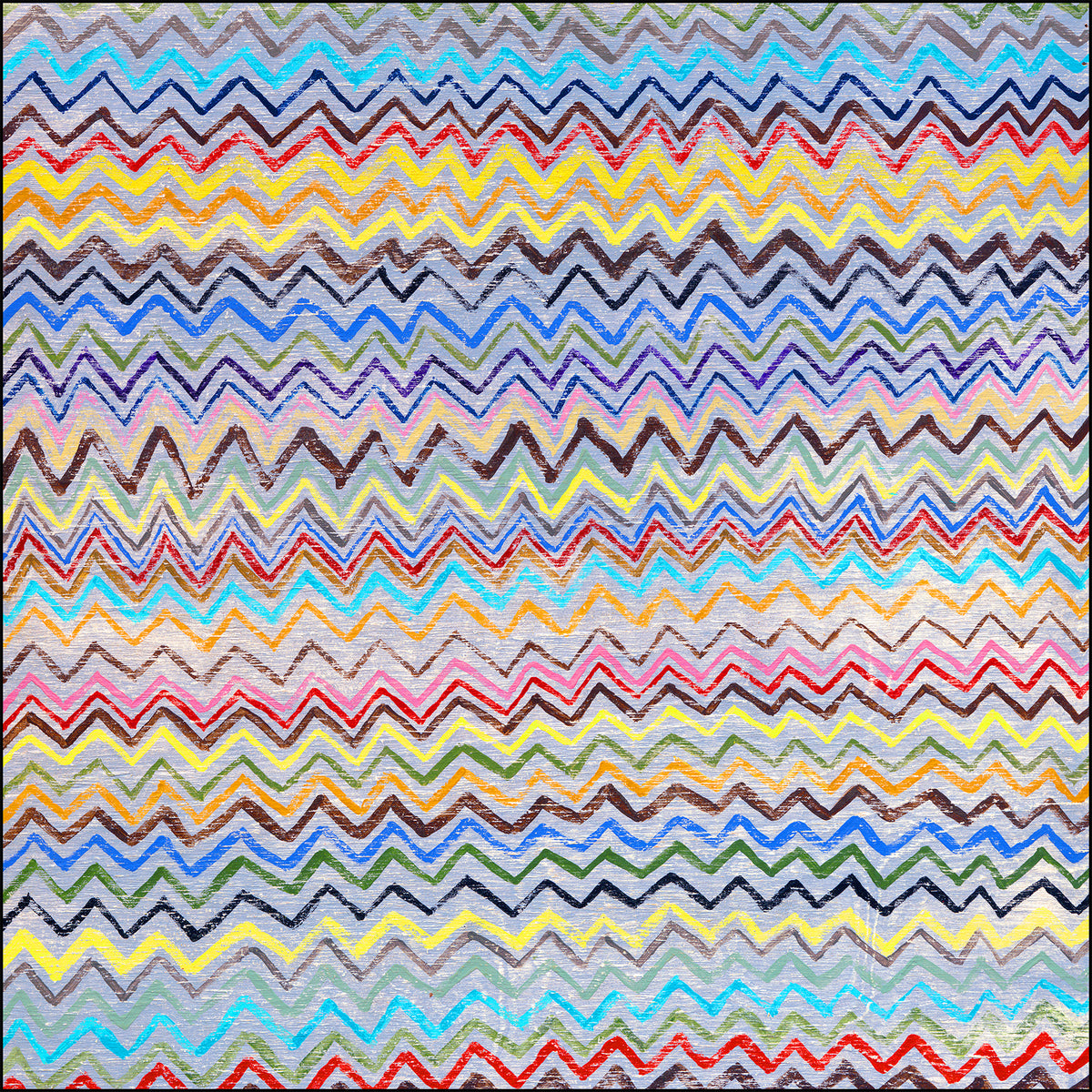 Zig Zag Art Print