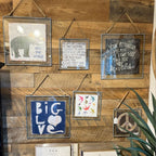 Square Zinc Hanging Frame 7x7