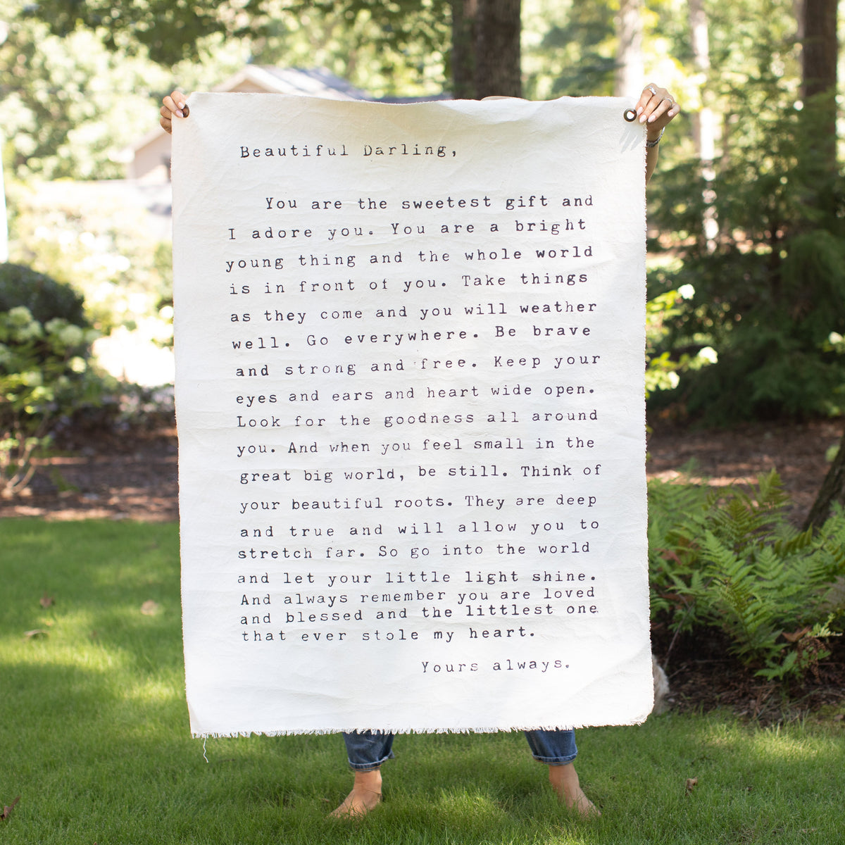 Letter for Sophie (Beautiful Darling) Wall Tarp