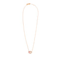 Watermelon Tourmaline Necklace - 16" + 2" Extender vary