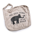***Put Good Things Into The World Messenger Bag