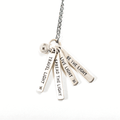 ***Travel Light SIlver Necklace - 22"