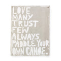 Paddle Your Own Canoe Wall Tarp